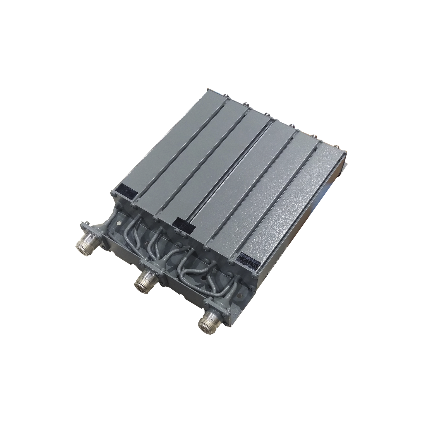 Duplexer SYSCOM en UHF, 6 Cav. 403-430 MHz, 50 Watt, 5 MHz Sep. Rechazo de Banda, N Hembras.