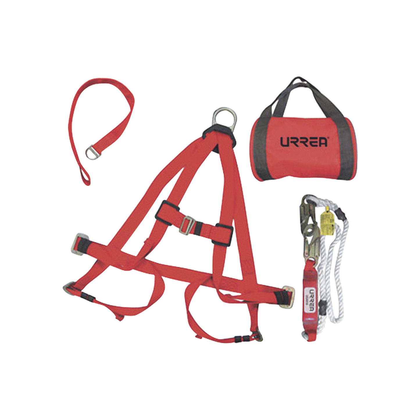 Juego de arnés contra caídas talla 36-40, juego con 4 piezas
