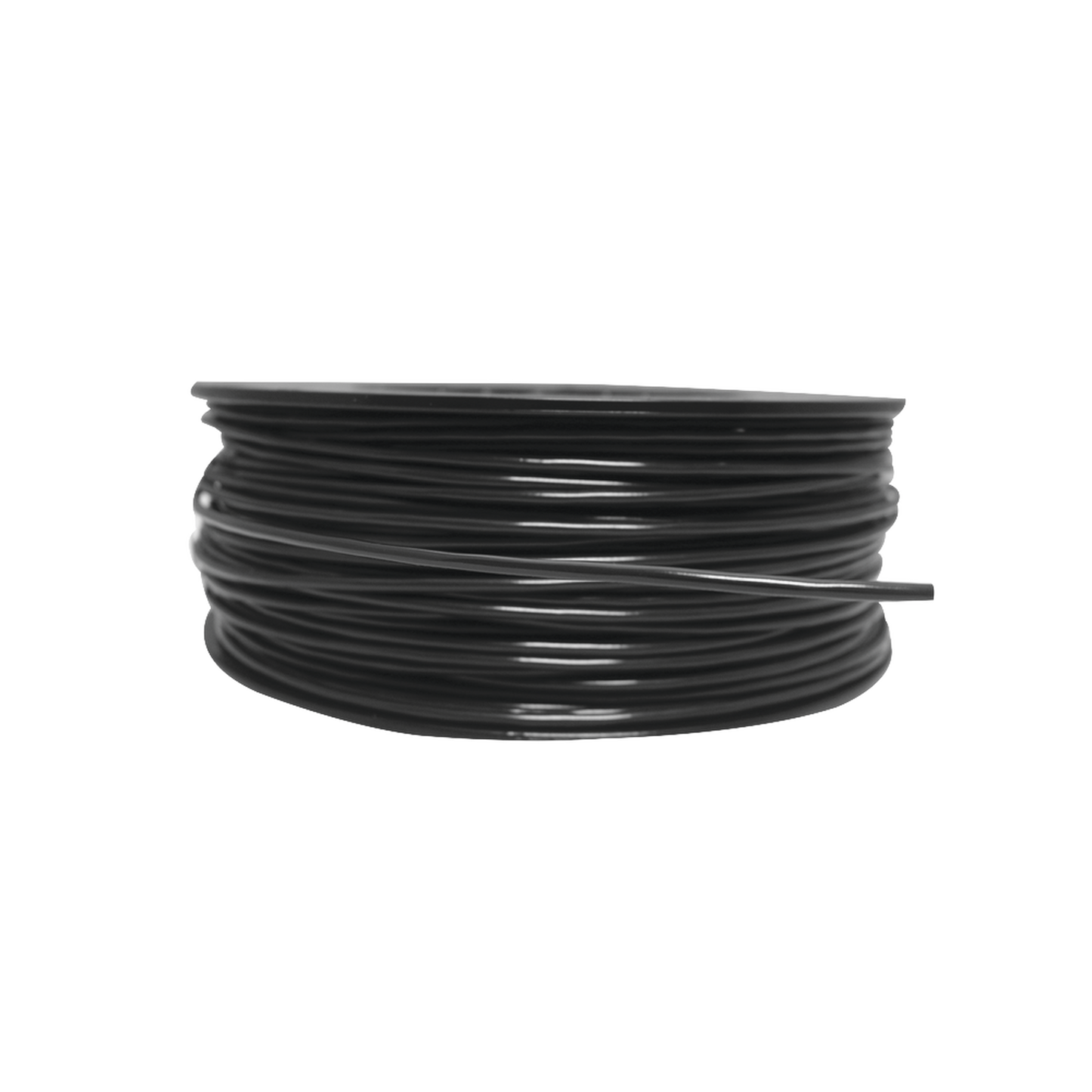 Bobina de 152 Metros de Cable Detector de Calor, Temperatura Fija 235° C, Recubrimiento de Nylon Negro para Aplicaciones en Exterior, Sin Guía Acerada