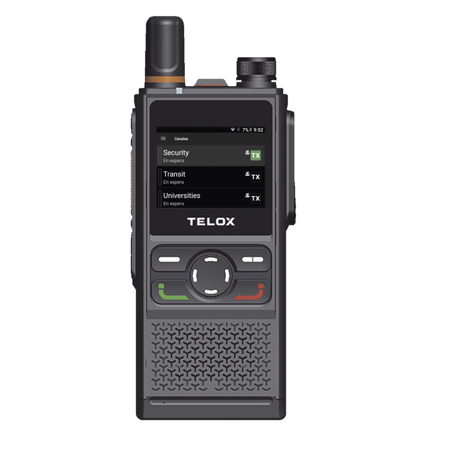 Radio PoC 4G LTE TE320 Incluye 1 año de Servicio de NXRADIOTERMINAL