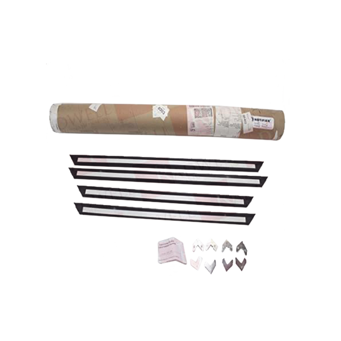 Bisel para Montaje Semi-Empotrado de Gabinete de Tres Niveles Serie CAB-4 de Notifier