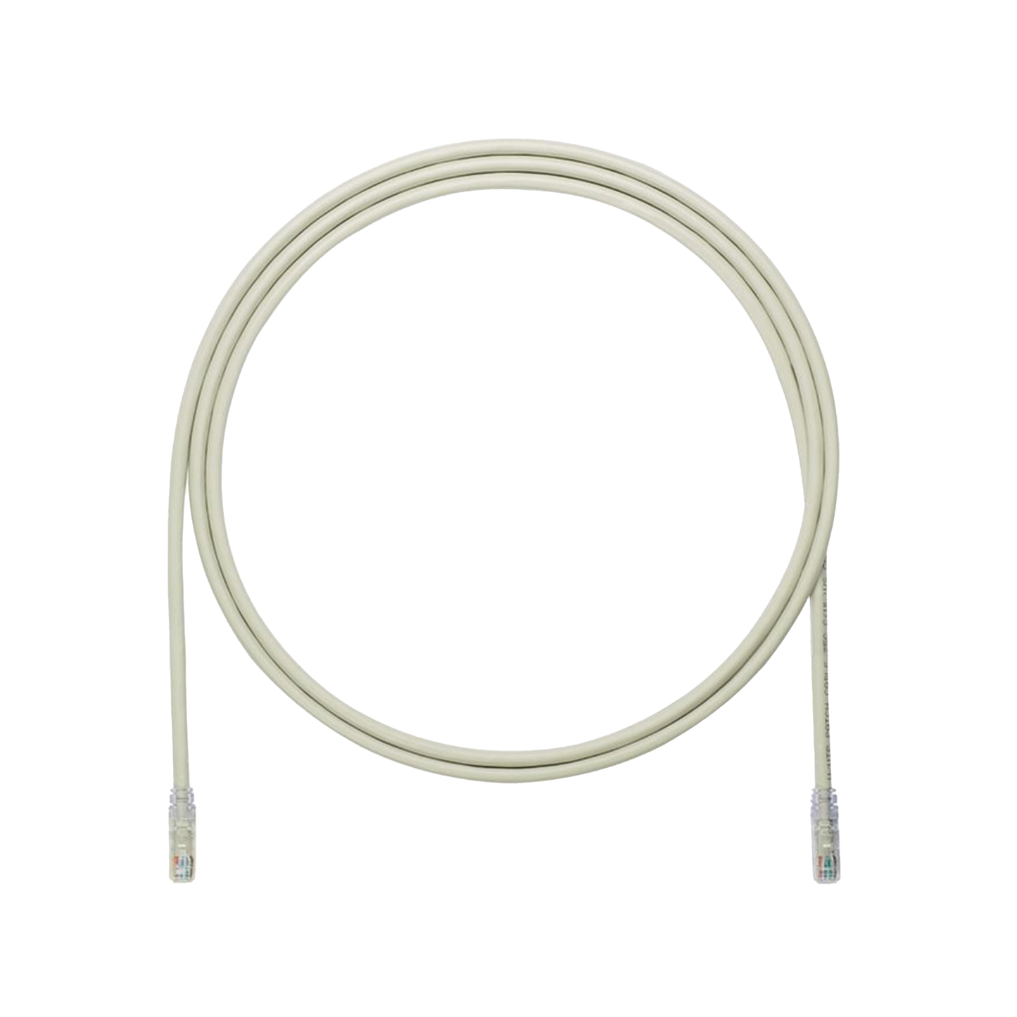 Cable de Parcheo UTP, Cat6A, 24 AWG, CM, Color Gris, 10ft