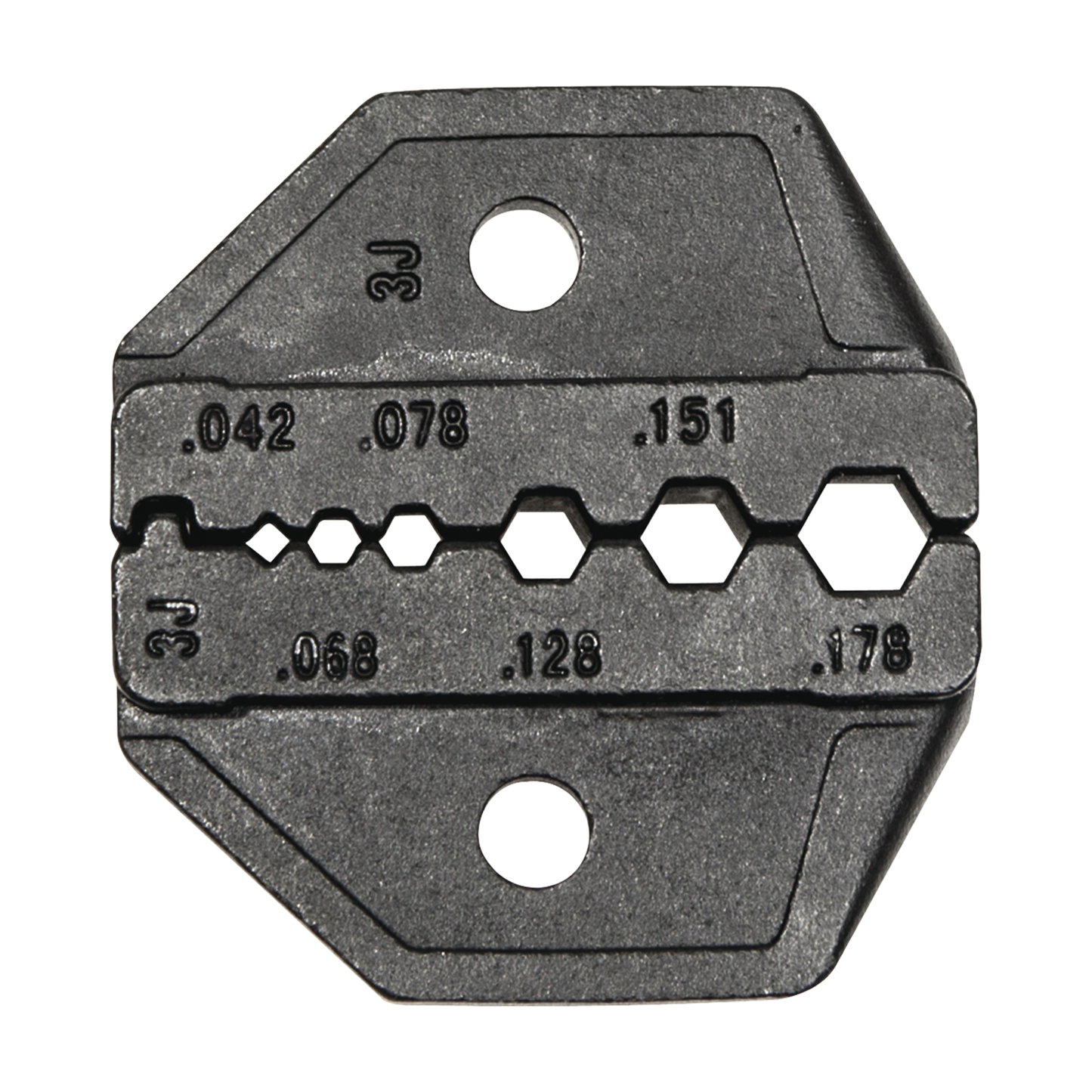 Matriz Ponchadora para RG174, RG179 y Belden 8218. Compatible con Pinza Ponchadora VDV200-010