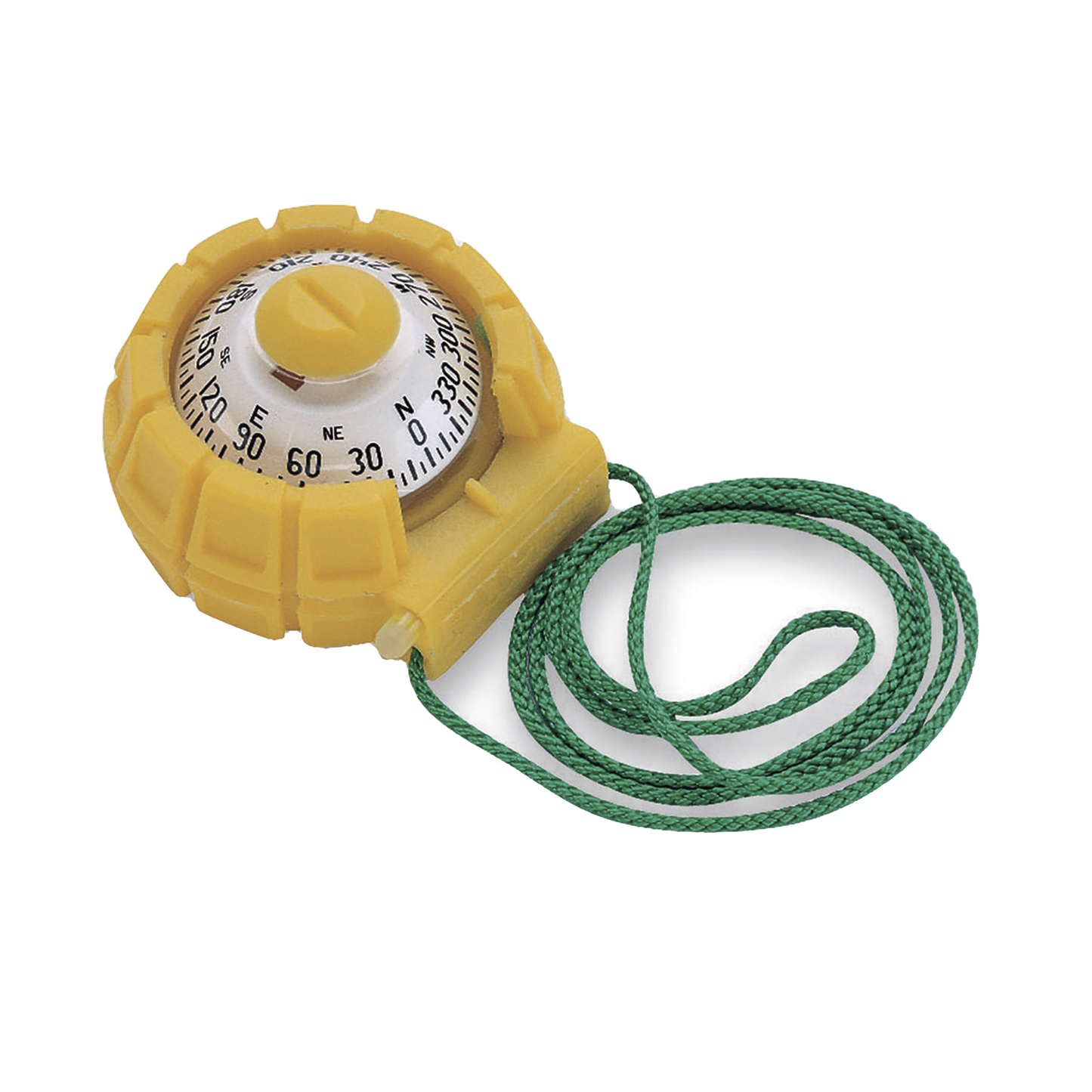 Brújula de mano serie sport en color amarillo