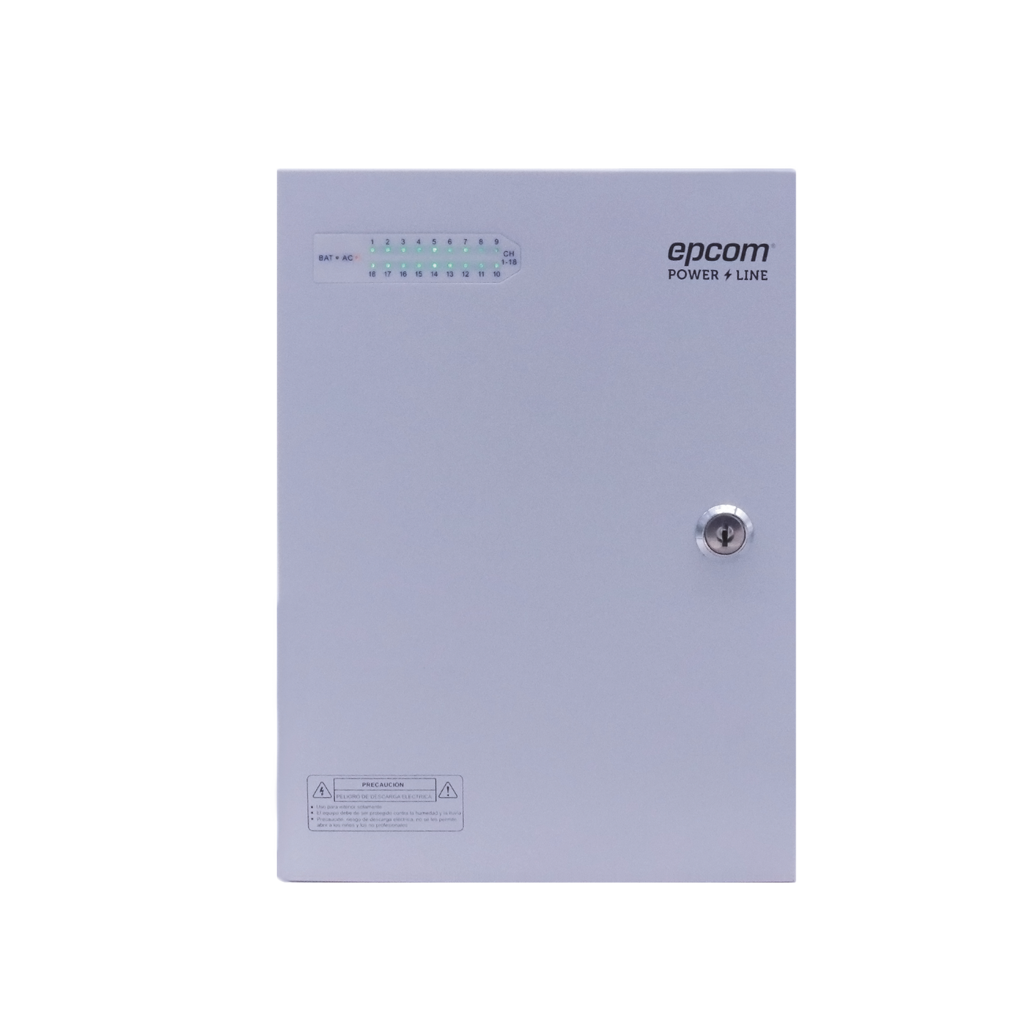 Fuente de poder profesional 11-15 V / 18 canales / 30 A / Hasta 1.85 Amperes por Salida / Protección Contra OV, OC, SC, / Filtro de Ruido por canal