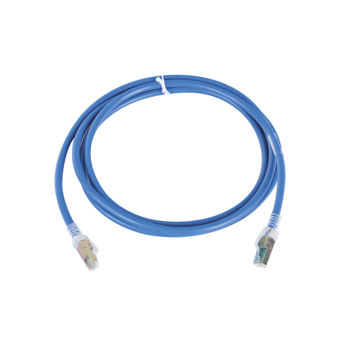 Patch Cord Z-MAX Cat6A UTP, CM, 7ft, Color Azul, Versión Bulk (Sin Empaque Individual)