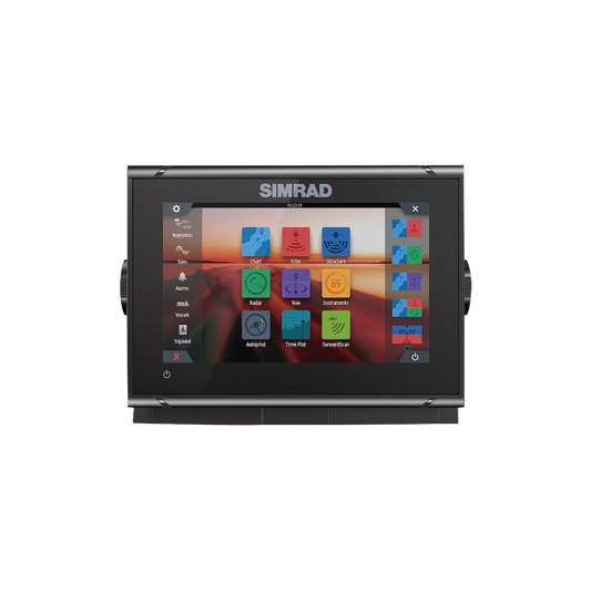 GO7 Pantalla de navegación touch screen multi-funcional para radar, fishfinder, y control automático de navegación. No incluye transducer