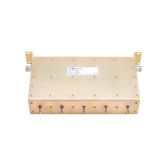 Preselector 375-440 MHz, Ancho-Banda 2-15 MHz, Perdida-Inserción 2.0 dB @ 5 MHz, N Hembras.