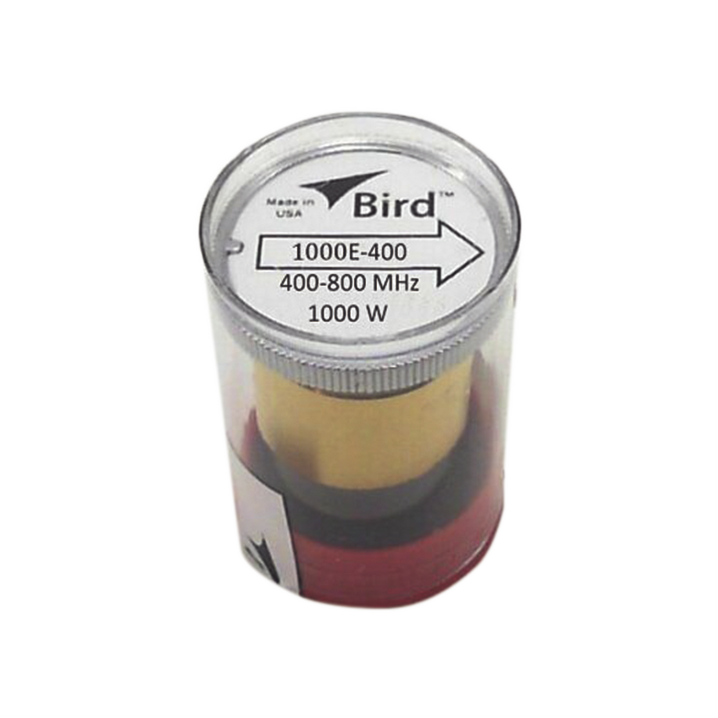 Elemento de Potencia en línea 7/8" a 1000 Watt para Wattmetro BIRD 43, en el Rango de Frecuencia de 400 a 800 MHz.