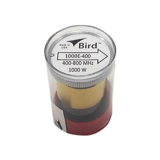 Elemento de Potencia en línea 7/8" a 1000 Watt para Wattmetro BIRD 43, en el Rango de Frecuencia de 400 a 800 MHz.