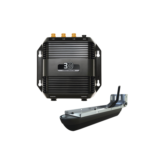 Módulo StructureScan 3D y transductor de montaje en espejo.