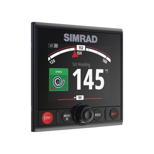 Controlador de piloto automático AP44 con pantalla a color de 4.1 pulgadas.