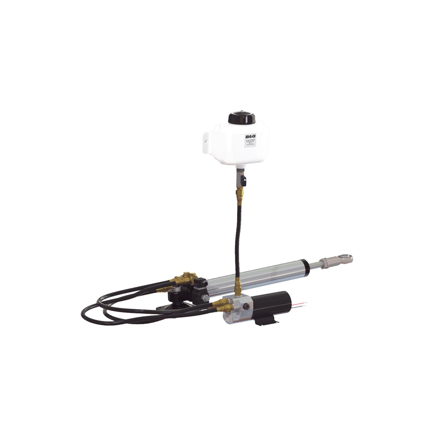 Cilindro hidráulico T3 para sistema de piloto automático de 12 Vcc