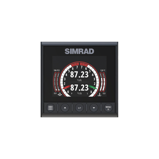 Simrad IS42J pantalla a color con conexión NMEA 2000, administra hasta 2 motores J1939
