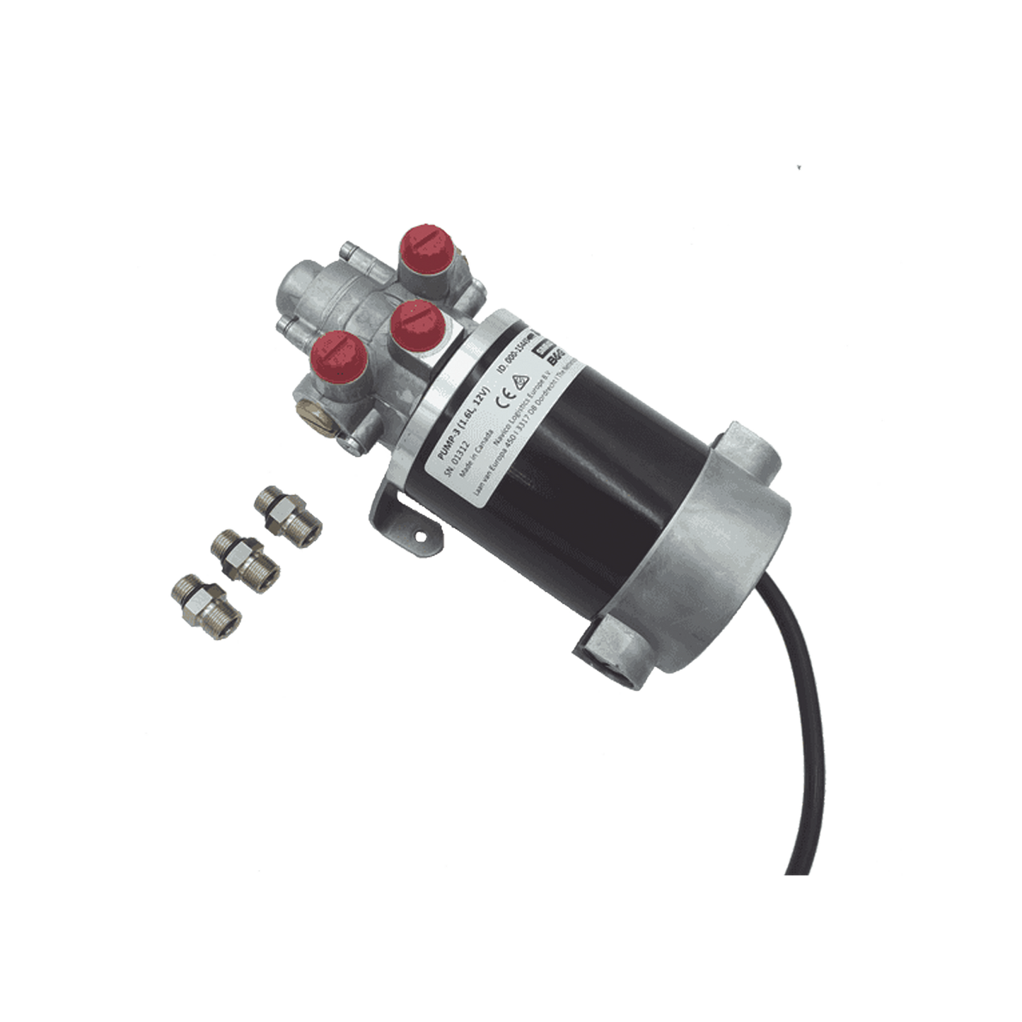 Bomba reversible PUMP-3 para uso en embarcaciones de hasta 50 pies