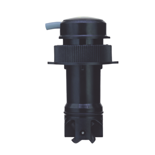 Transductor de bronce Thru Hull, mide temperatura, velocidad, y profundidad.