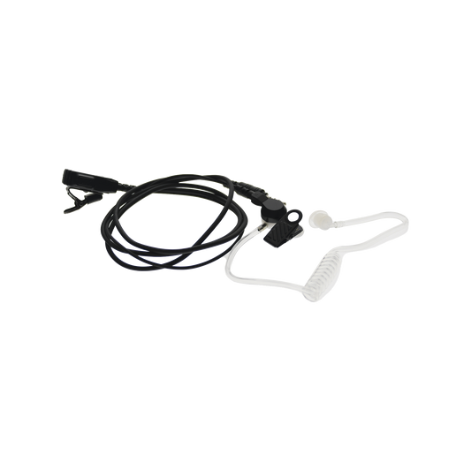 Micrófono - audífono de solapa con tubo acústico para RG360