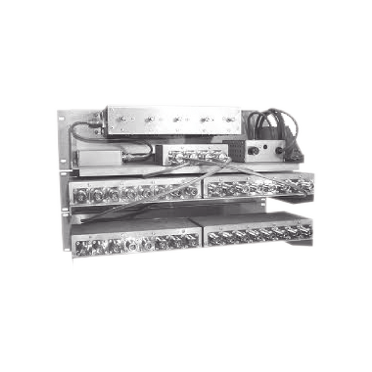Multiacoplador con Preselector, 300-512 MHz, 25-32 Canales, N/N, 3-10 MHz, 115 Vca / 13.6 Vcc.