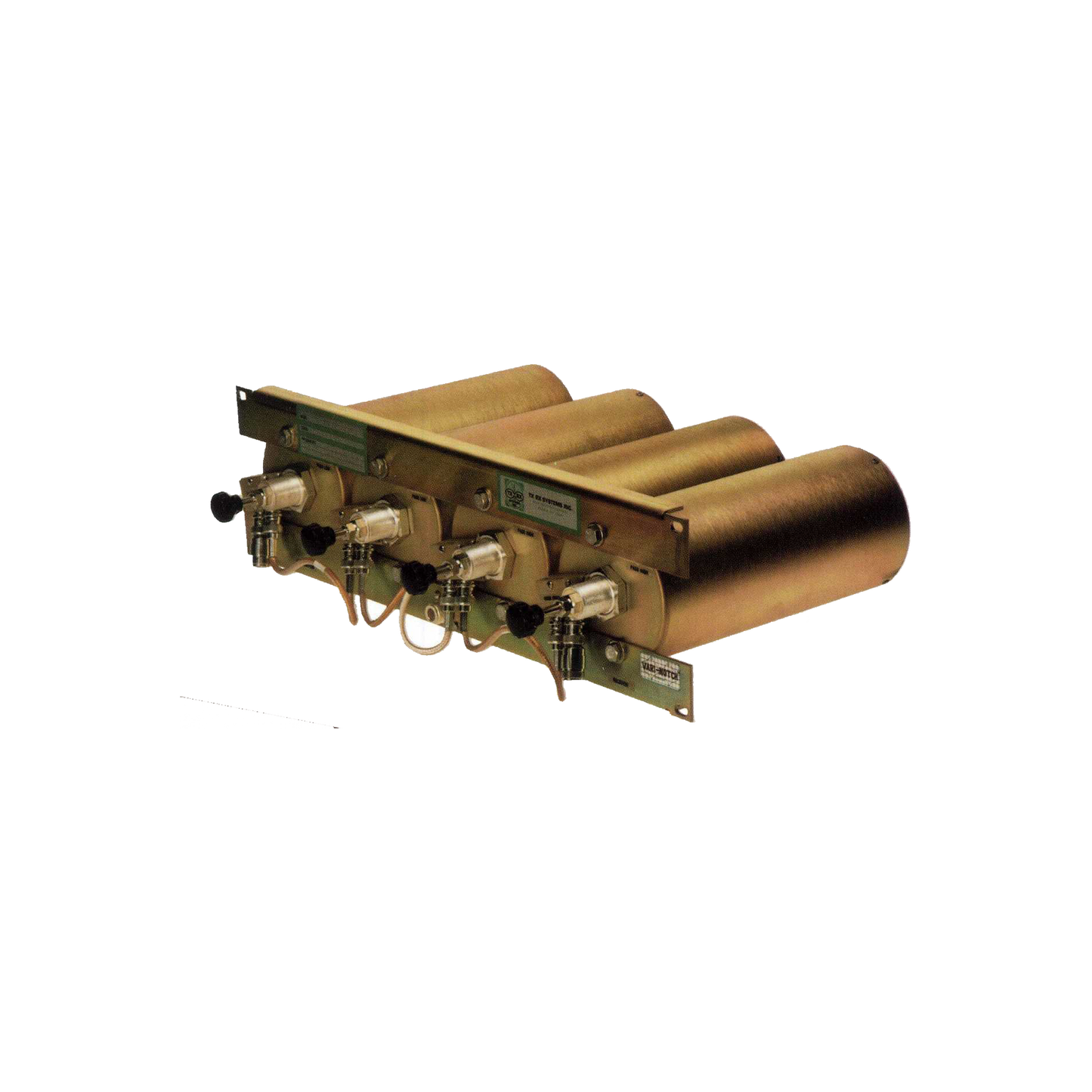 Duplexer Pasa Banda-Rechazo de Banda, 442-450 MHz, 4 Cavidades (4" Dia.) 5 MHz, 350 Watt, N Hem.