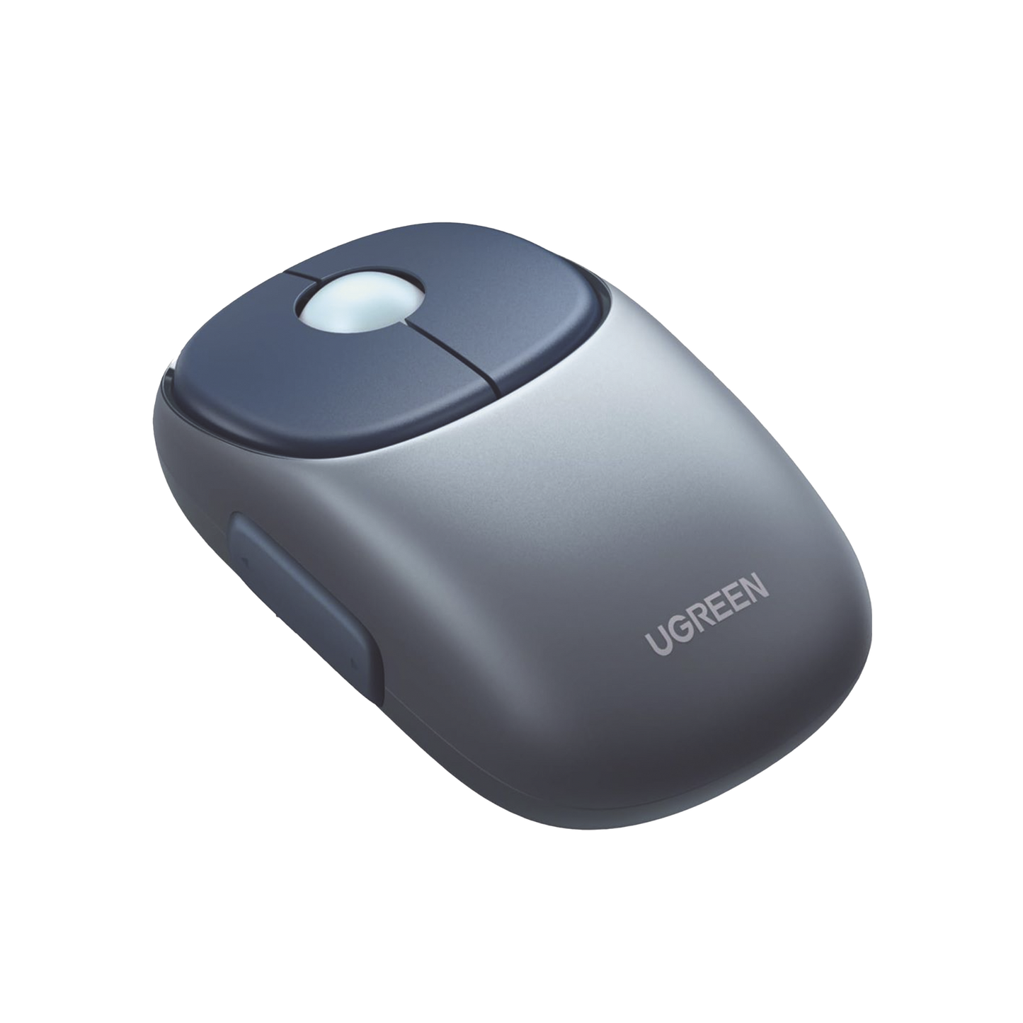 Mouse Inalámbrico FUN? / Recargable / 2.4G & Bluetooth / 4 Niveles de DPI / Silencioso / Ergonómico / 5 Botones / Compatible con Windows, macOS 10.5, Android iOS Linux y Chrome OS / Color Azul