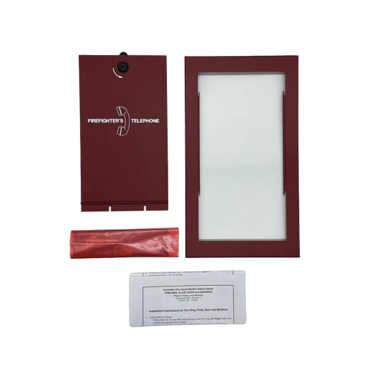 Puerta con cerradura para montaje en superficie