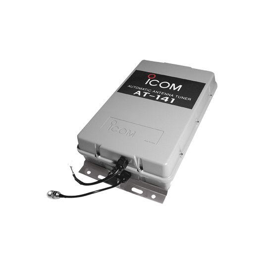 Sintonizador automático de antena, rango de 1.6 - 30 MHz. incluye conector externo para conexión de cable de control.