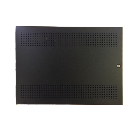 Gabinete para fuente de alimentación AMPS-24 y baterías de respaldo / Soporta 4 Baterías de 55 AH o 2 de 100 AH / Color Negro / NOTIFIER