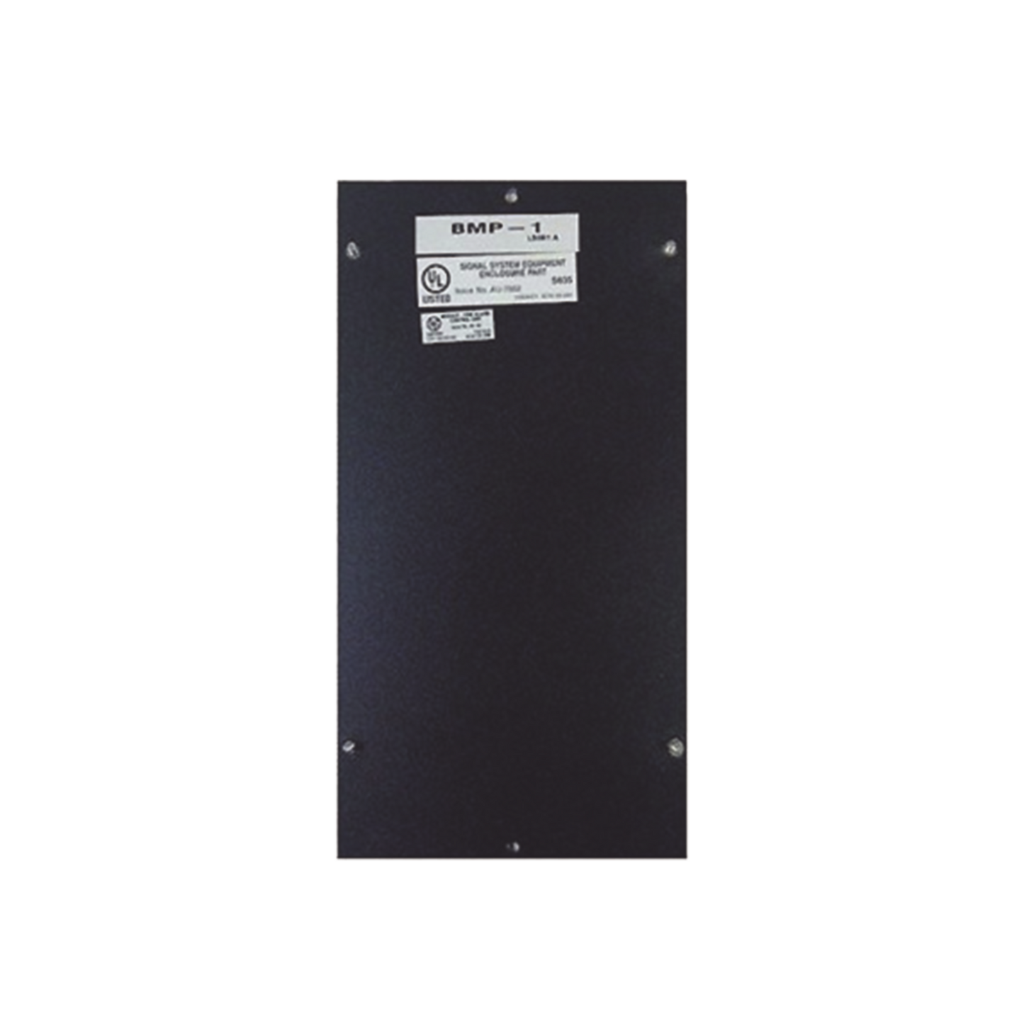 Tapa Ciega / para Una Posición de Módulo en Paneles NOTIFIER Serie ONYX / Color Negro