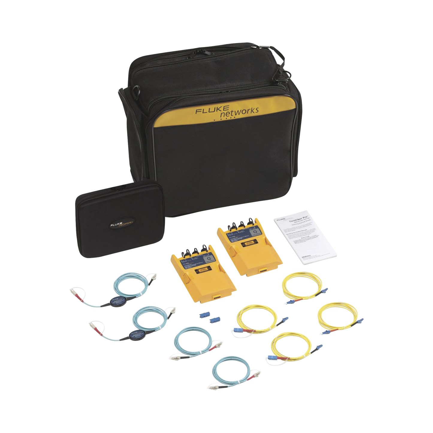 Kit de Extensión de Módulos CertiFiber® Pro Quad, para Fibra Óptica Multimodo 50µm y Monomodo