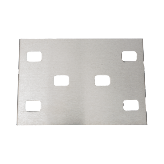 Cople para Uniones de Escalera de Aluminio / Plano / Peralte 3 1/4" / Incluye Tornilería