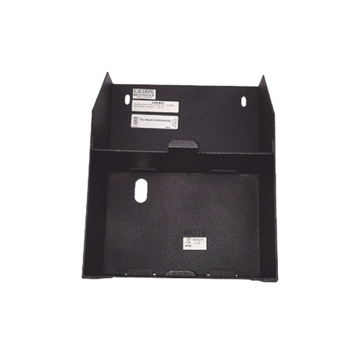 Chasis Para Baterías de 12 Ah / para Amplificadores Serie DAA2 de NOTIFIER / Color Negro