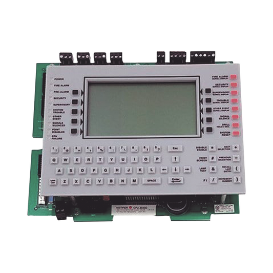 Unidad Central de Procesamiento / para Panel NFS2-3030 de NOTIFIER / Pantalla de 640 Caracteres en Inglés