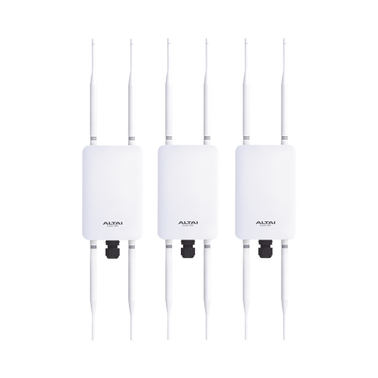 Kit 3 Puntos de Acceso CX-200, Wave2, Dual Band, Antenas Omnidireccionales 5 dBi