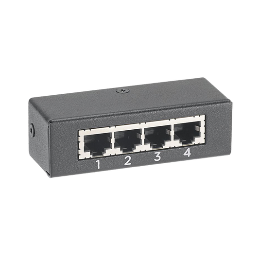 HUB de 4 Puertos, Para Sensores SmartZone G5 de Panduit, Color Negro