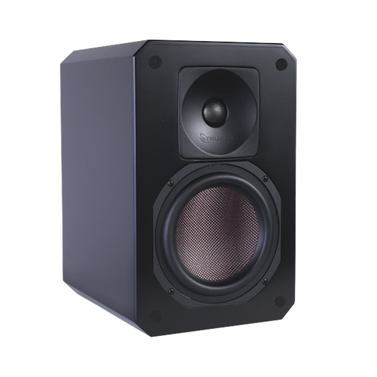 BOCINA DE SOBREMESA | WOOFERS DE FIBRA DE CARBONO 6.5'' | TWEETER DE TITANIO 1'' | 200W
