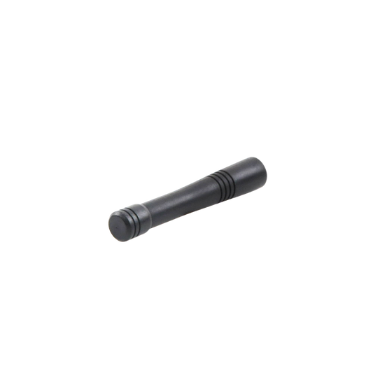 Antena VHF Helicoidal Recortada 148-164 MHz, Versión Mejorada para Radios Portátiles TK-240/ 250/ 260/ 270, Conector de Rosca-Monopolo.