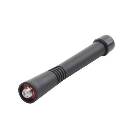 Antena UHF Helicoidal Recortada, 450-470 MHz, Versión Mejorada para Radios Portátiles TK-340/ 350/ 360/ 370 de Conector Rosca tipo Monopolo