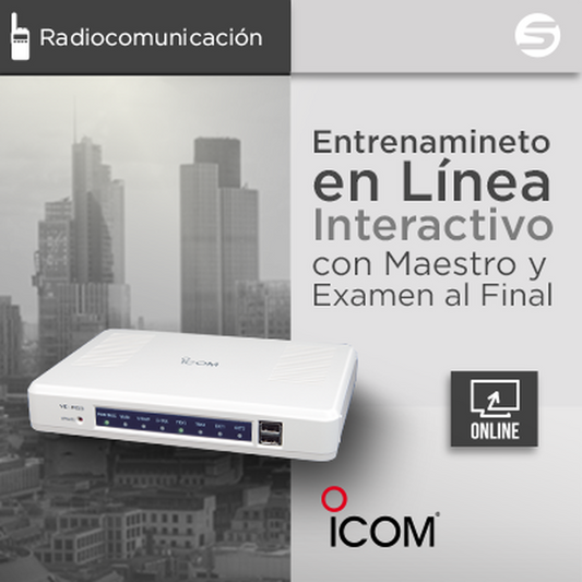 Comunicación IP con VE-PG3 de Icom - Curso Express SYSCOM