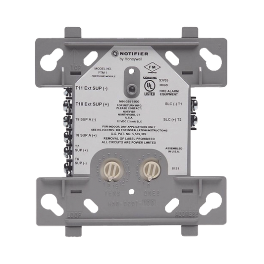 Módulo De Control De Teléfono Contra Incendios / Direccionable / Tecnología FlashScan® de NOTIFIER