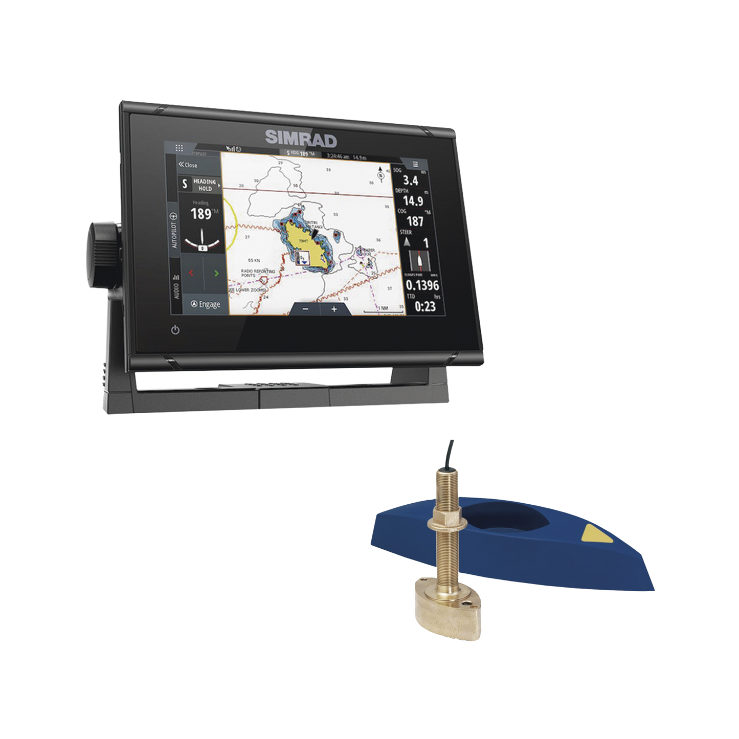 Kit de pantalla GO7 y transductor B45