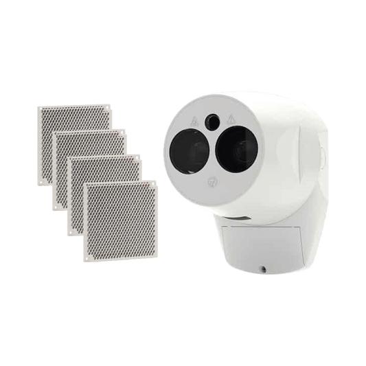 Detector de Humo Motorizado por Haz Reflejado Con Alineación Automatica / Convencional / Compatible con Todos los Paneles de Detección de Incendio (0200-11650)