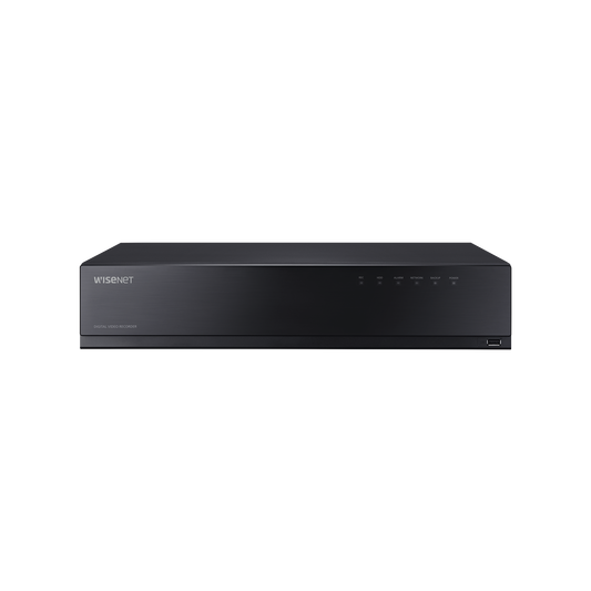 DVR 18 Canales (16 Analogicos + 2 IP) hasta 8 MP/ Soporta 4 Tecnologías (AHD, TVI, CVI, CVBS)  / 8 bahias HDD (no incluidos)