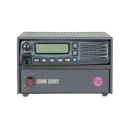 Radio base aéreo IC-A120 con gabinete y fuente de alimentación incluida, rango de frecuencia: 118.000-136.992 MHz, cuenta con 200 canales de memoria y función Bluetooth opcional
