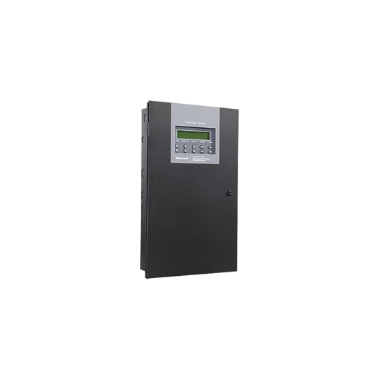 Panel de detección de incendio de 2100 Puntos en cualquier combinación (159 detectores SK o IDP/159 módulos SK o IDP por SLC). Voltaje de operación a 220 VCA.