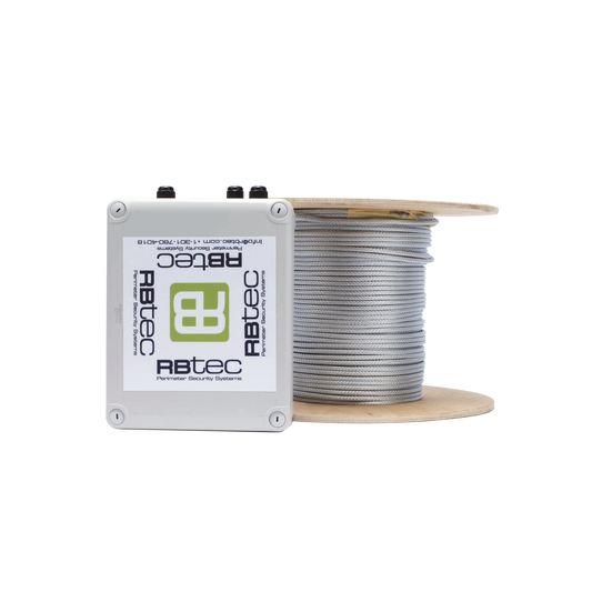 Kit de Cable Sensor Perimetral IRONCLAD para Cercas Ciclónicas / 152 METROS / 1 ZONA / Sin Falsas Alarmas por Viento / TODO Incluido/TARJETA LPU400/ Calibración por Software