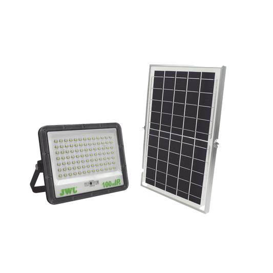 Reflector con Panel Solar 200 W /  Batería 3.2  V CD / T.C.C. 6 500 K / IP66.