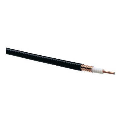 Cable coaxial Heliax de 1/2", cobre corrugado, blindado, 50 Ohms