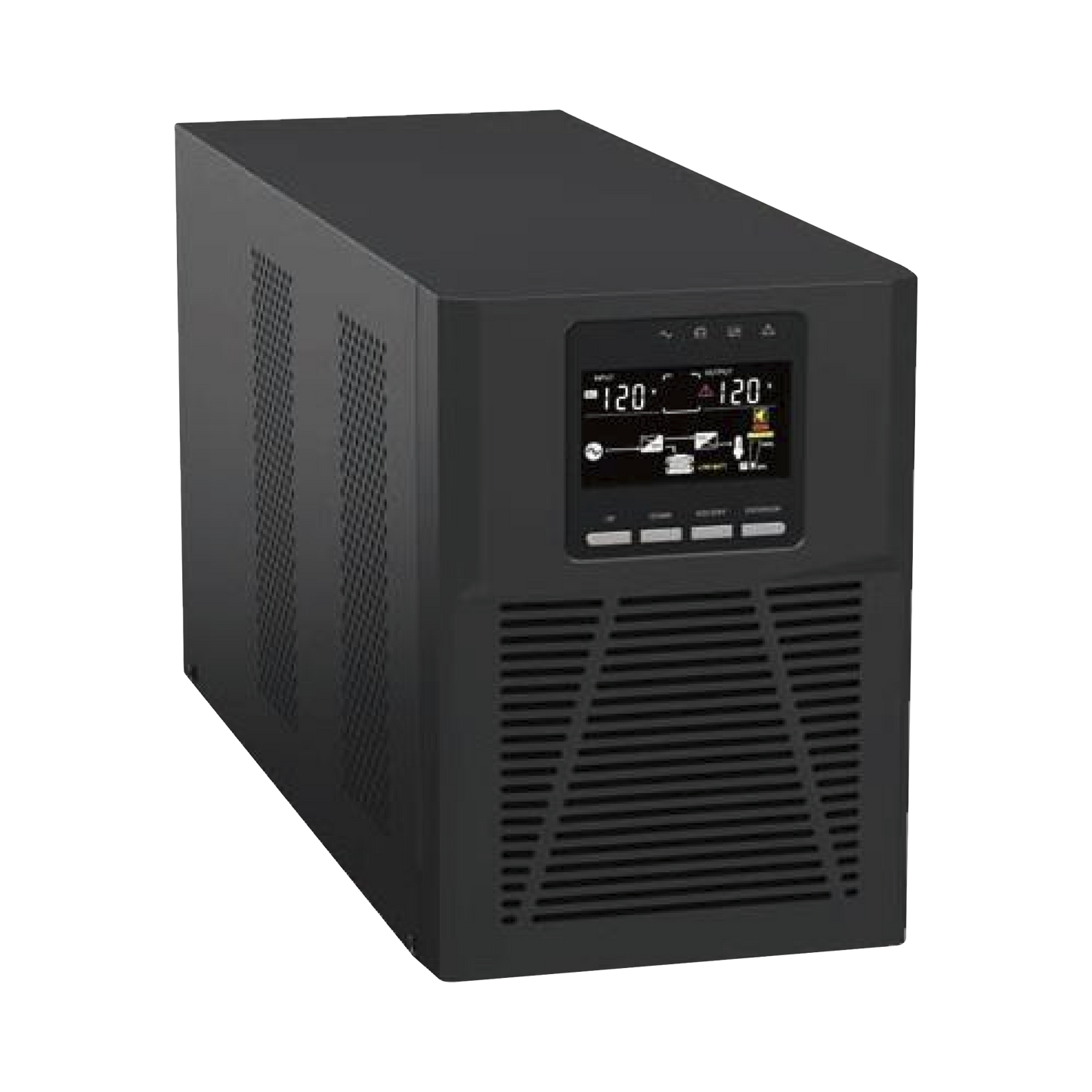 UPS ONLINE 2000VA/900W 6 CONTACTOS NEMA 5-15R C/PANTALLA LCD Y PROTECCION RJ45/USB