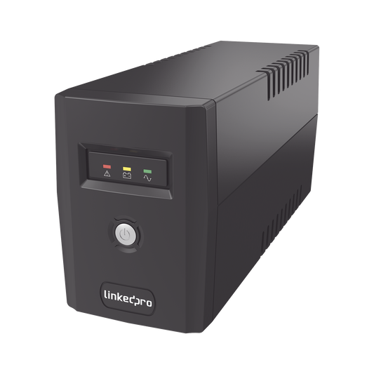 UPS L/INTERACTIVA  600VA/360W, 6 TOMAS 5-15R, REGULADOR D/VOLT., PROT. RJ45 + USB