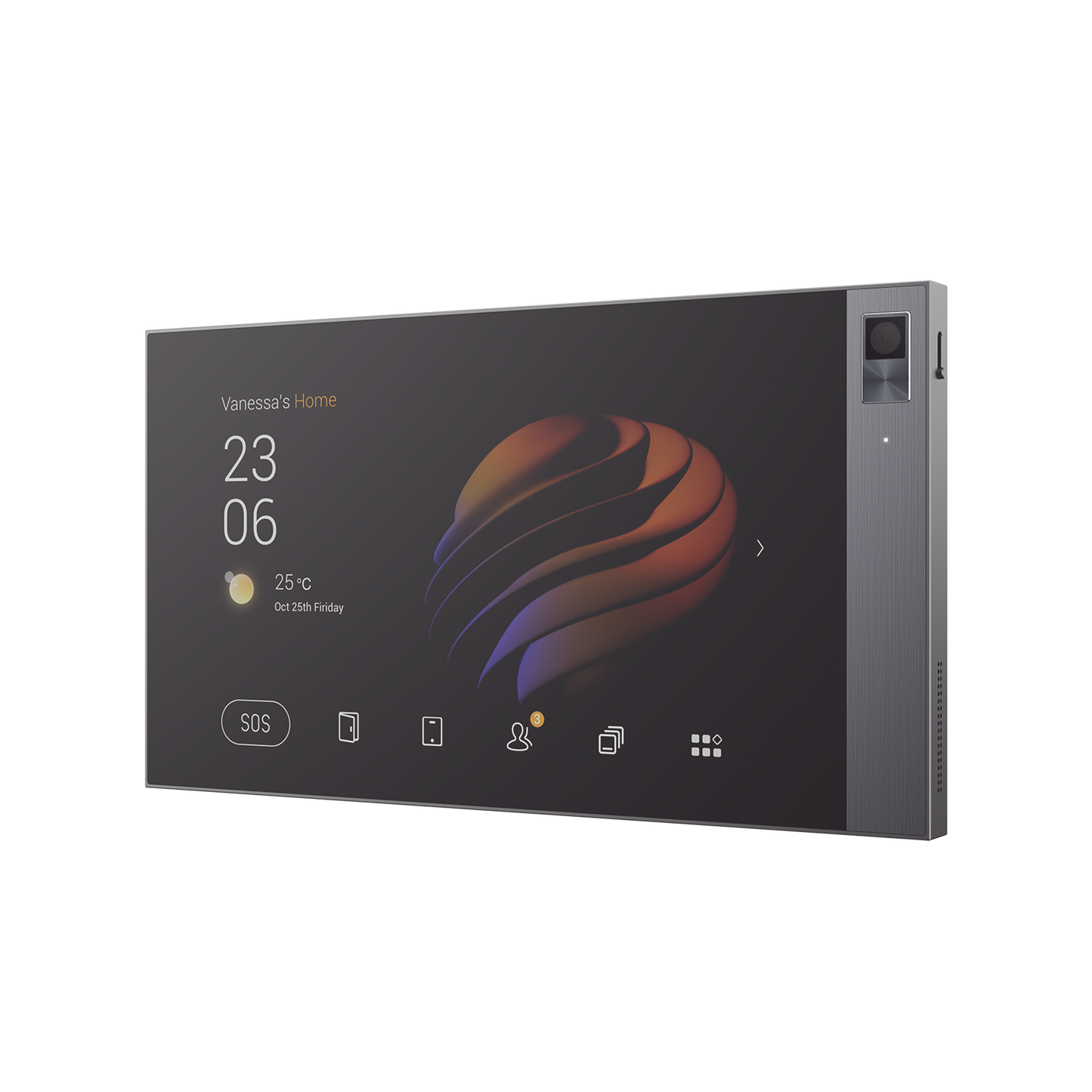 Pantalla HUB de 8 pulgadas Centro de Control para dispositivos ZigBee y paneles HyPanel Pro  Akubela, alimentación PoE y conexión wifi